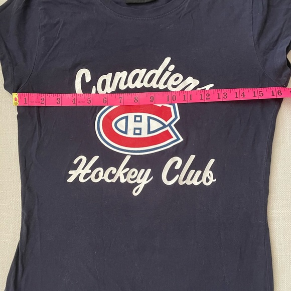 NHL Canadiens T-Shirt Navy Blue - Picture 7 of 7